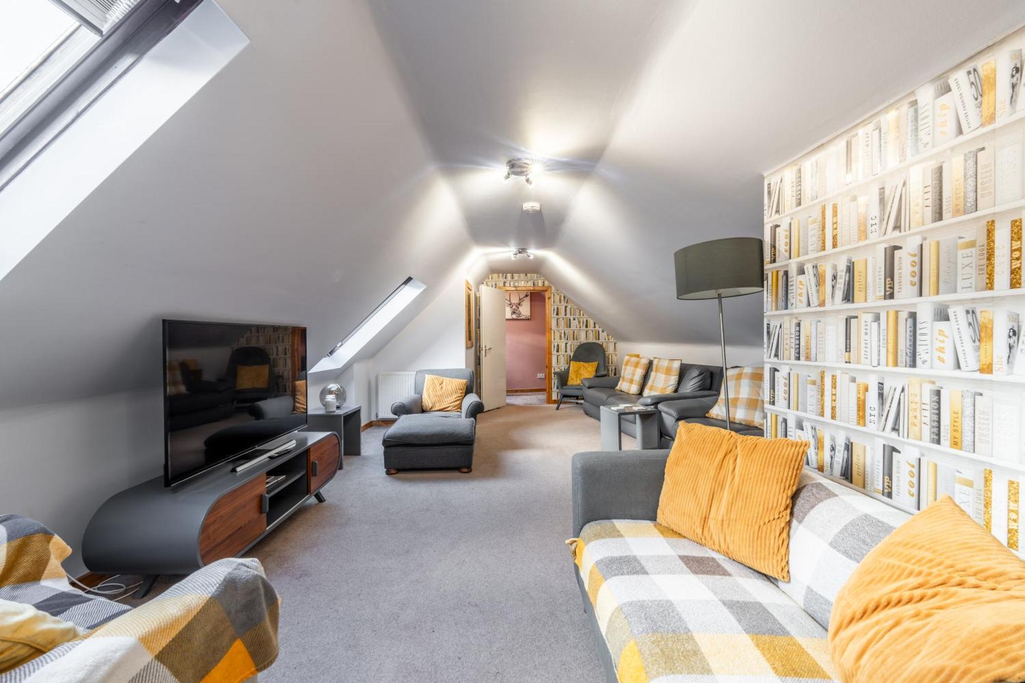 Whinstone Holiday Home In Falkland - Sleeps 8 Luaran gambar